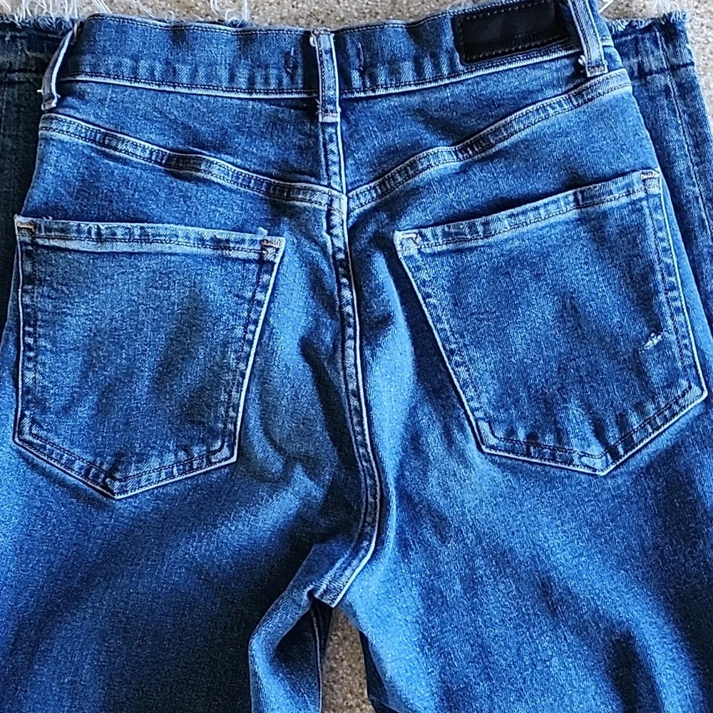 Express Mom Jean Super High Rise Button Fly Size 0 Reg - Picture 10 of 13